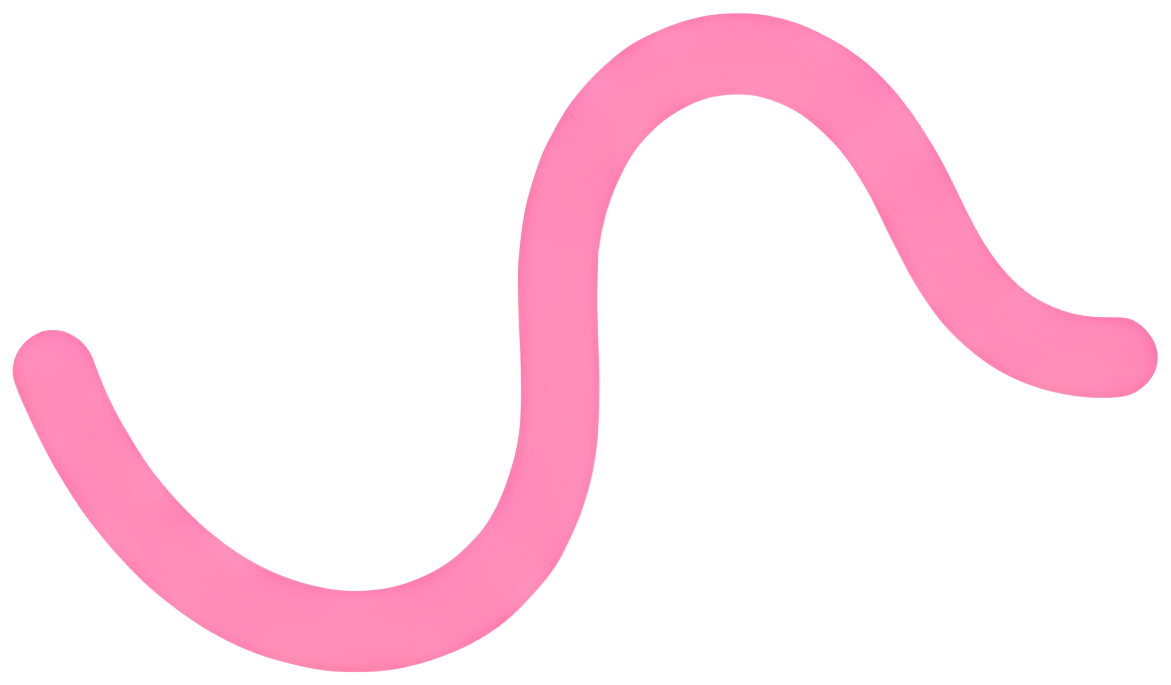 pink wavy line curved line minimalist abstract colorful lines line