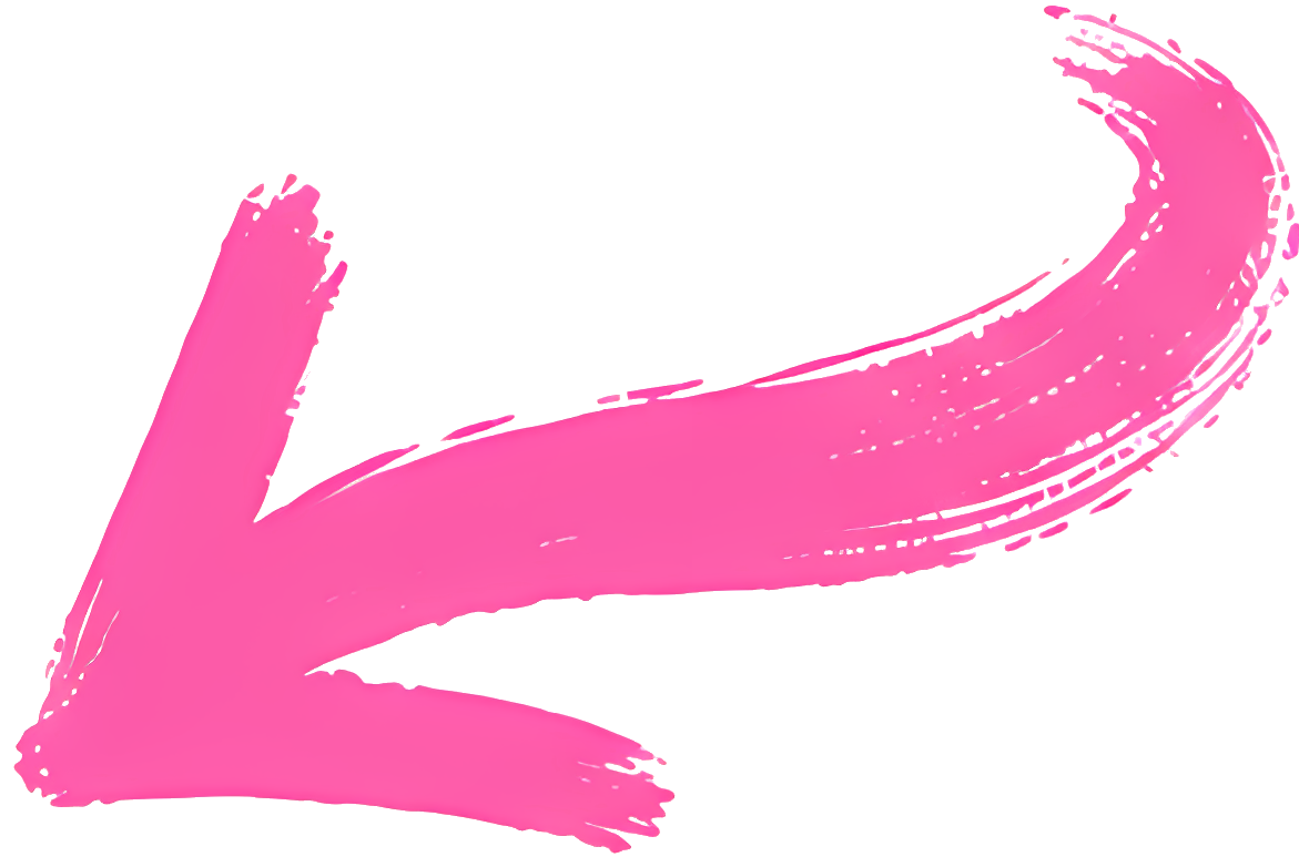 pink arrow hand-drawn graffiti left-pointing Art & Design Handcrafted Patterns Patterns