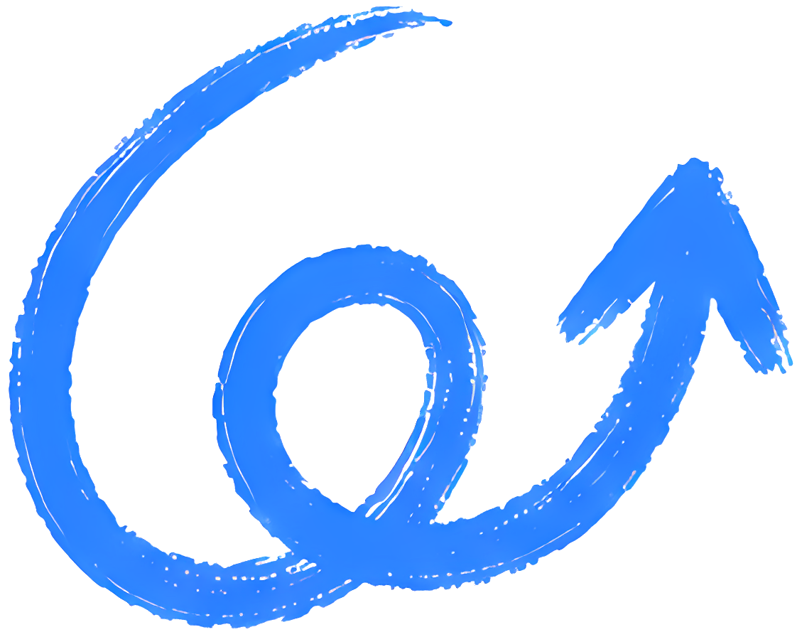 blue arrow spiral hand-drawn upward Art & Design Handcrafted Patterns Patterns