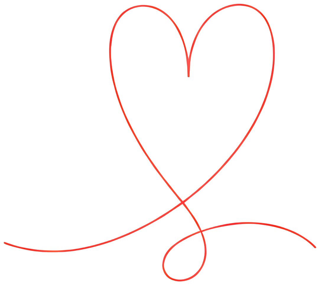 heart shape red line art abstract Geometric Patterns Patterns