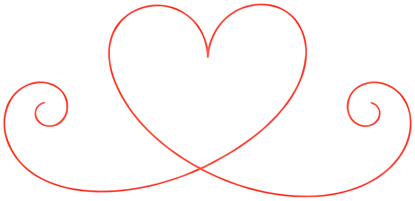 heart decoration line scroll romantic Geometric Patterns Patterns Emotions & Atmosphere Character
