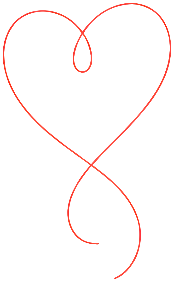 heart shape line art hand-drawn romantic minimalist Geometric Patterns Patterns Handcrafted Patterns Emotions & Atmosphere Character