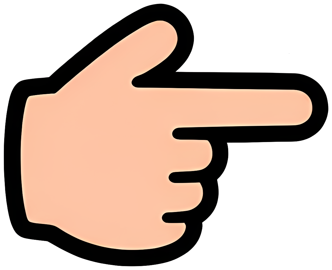 finger pointing gesture hand direction Expressions & Gestures Character