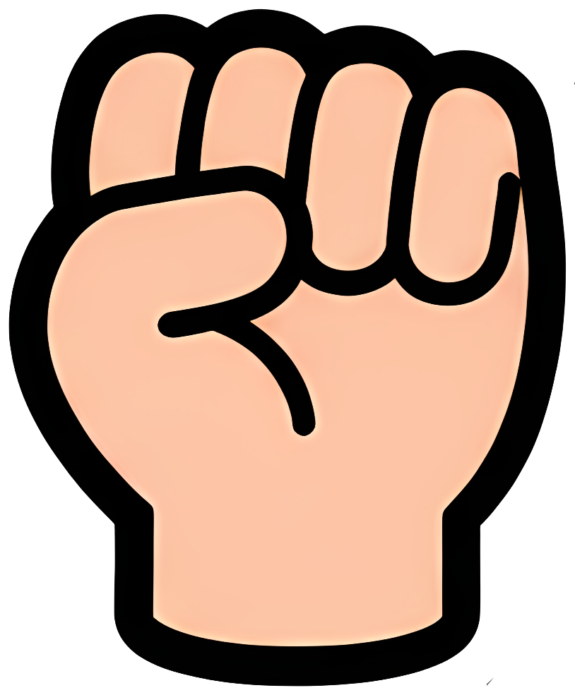 fist power unity protest determination hand