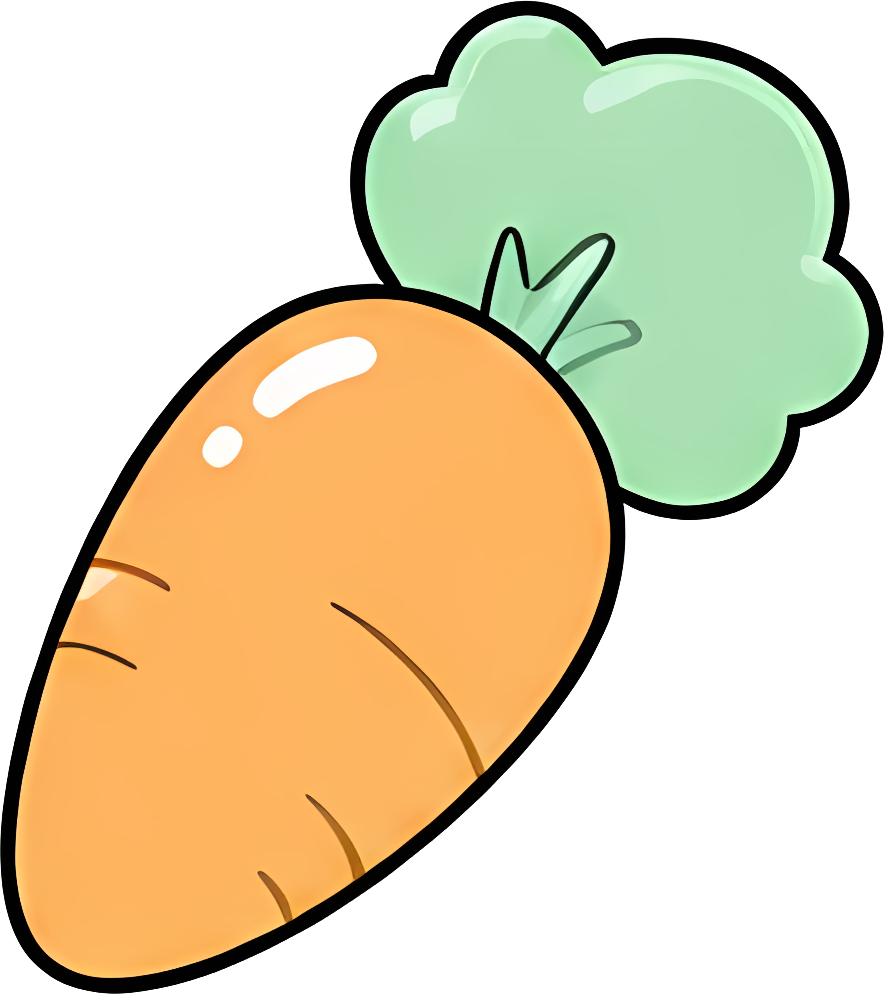 carrot vegetable orange cartoon healthy Vegetables & Fruits food beach ocean vacation travel illustration cute