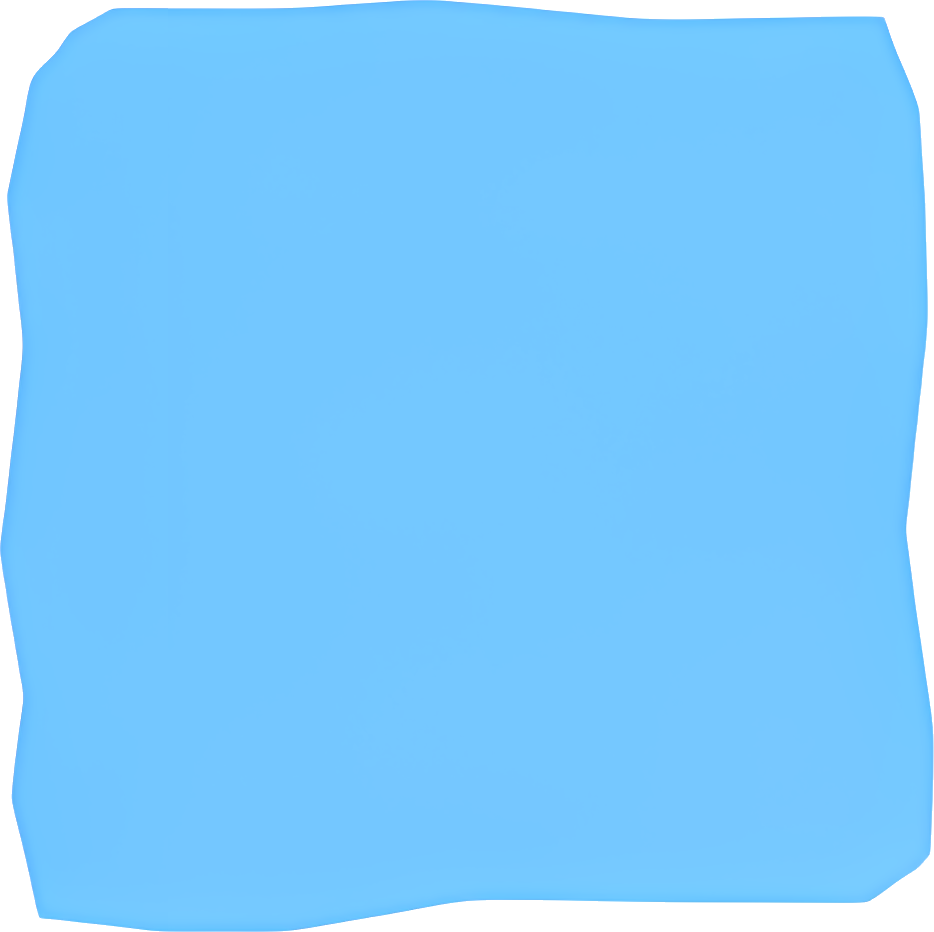 light blue square hand-drawn style irregular edges solid background Geometric Patterns Patterns shape