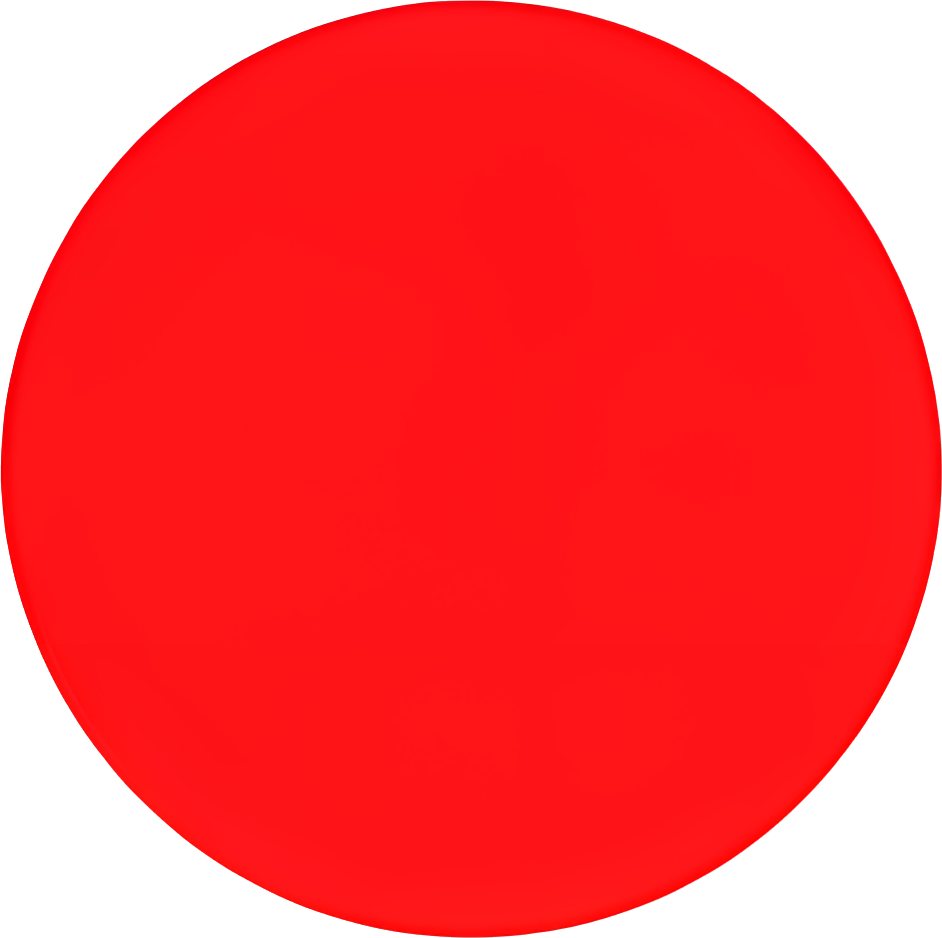 red circle solid color background minimalist graphics shape