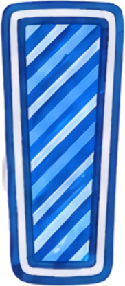 blue striped rectangle border icon Geometric Patterns Patterns Art & Design letters hand-drawn cartoon