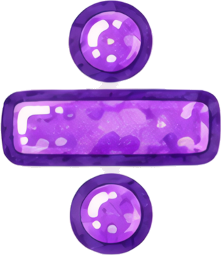 purple division symbol mathematical symbol icon graphic Art & Design except symbol