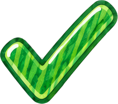 green checkmark hand-drawn selection confirmation Handcrafted Patterns Patterns symbol