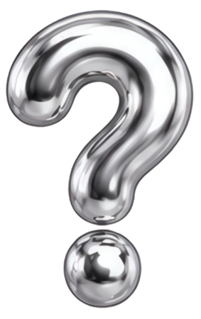 question mark metallic texture 3D立体 silver shiny Modern Design Patterns Patterns symbol balloon three-dimensional