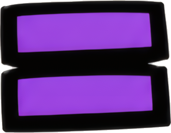 purple rectangle divider graphic symbol double bar Symbol Super Mario Mario-style equals sign