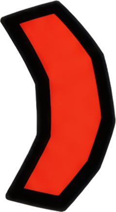red curved thick line shape symbol Symbol Super Mario Mario-style parentheses