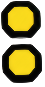 yellow octagon icon traffic sign warning Art & Design Symbol Super Mario Mario-style