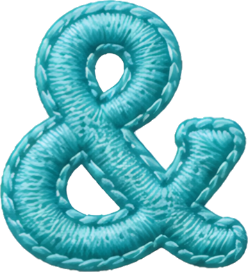 blue symbol decoration stitching 3D embroidery fabric art mathematical symbol &