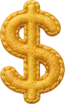 dollar sign money wealth finance economy icon embroidery fabric art symbol mathematical symbol