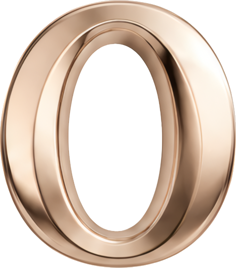 gold ring-shaped metallic 3D glossy Modern Design Patterns Patterns rose gold metal three-dimensional digital 