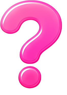 pink question mark icon graphic symbol Art & Design colorful gradient