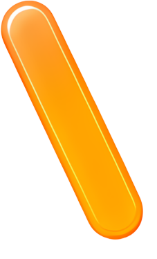 orange elongated smooth gradient icon Modern Design Patterns Patterns Art & Design / symbol colorful gradient