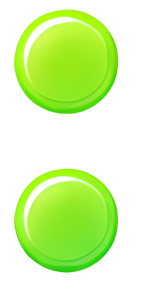 green circular glow button icon Art & Design : symbol colorful gradient