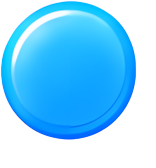 period circle point symbol colorful gradient