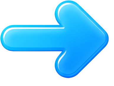 blue arrow right pointing icon navigation button Art & Design symbol colorful gradient