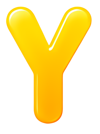 yellow letter Y capital letter graphic symbol minimalist design Letters English letters colorful gradient