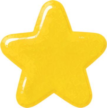 yellow star icon pentagram cartoon Art & Design symbols mathematical symbols hand-drawn watercolor