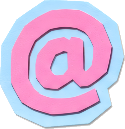 pink blue symbol at circular colorful paper-cutting symbols mathematical symbols