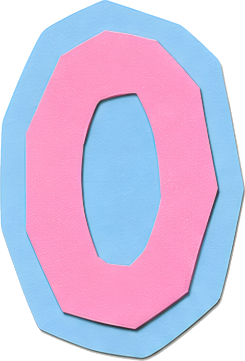 pink blue octagon ring cutout Spring Festival Chinese Traditional Festivals Festivals Handcrafted Patterns Patterns Numbers paper-cut style 