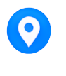 icon position coordinates blue