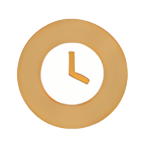 icon time golden golden yellow