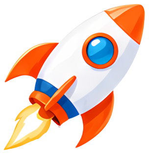 rocket launch space flying orange Air Vehicles Vehicles