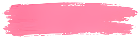 brushstroke handwriting title bar pink
