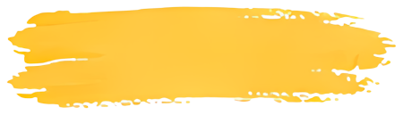 brushstroke handwriting title bar yellow