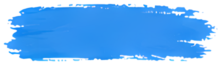 brushstroke handwriting title bar blue