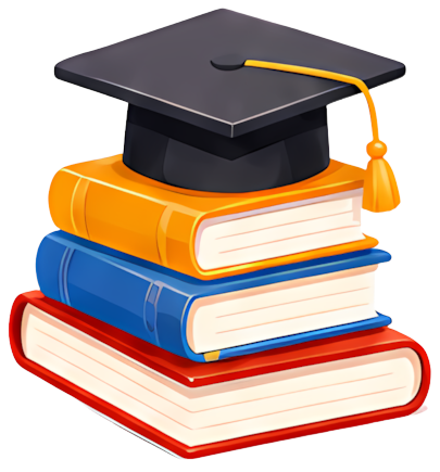 graduation cap books education learning knowledge