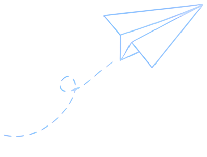 paper airplane origami flying craft childhood Handcrafted Patterns Patterns blue