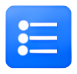icon blue Menu Category