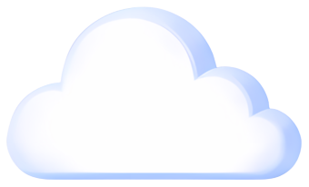 cloud white soft sky weather blue