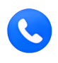 icon telephone blue