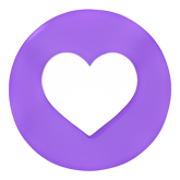 icon circular Heart Favorite