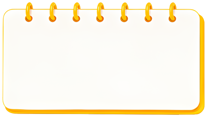 notepad sticky note yellow spiral bound blank page bullet journal 