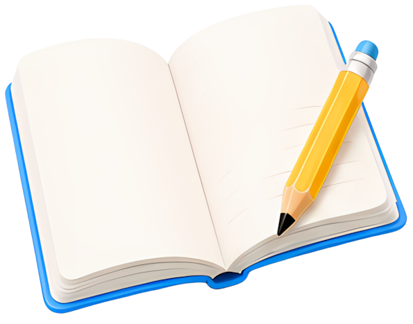 notebook pencil study writing stationery