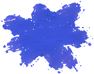 blue ink splatter abstract watercolor star-shaped icon texture Geometric Patterns Patterns