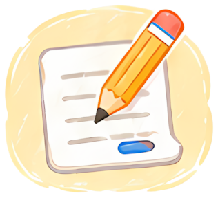 pencil paper writing study stationery